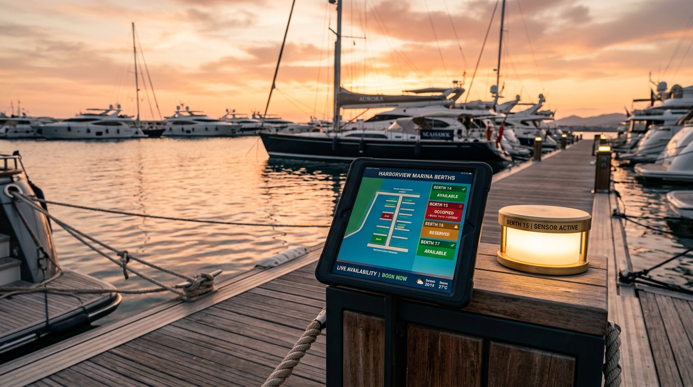 Optimising Waterfront Operations as an Automated Marina
