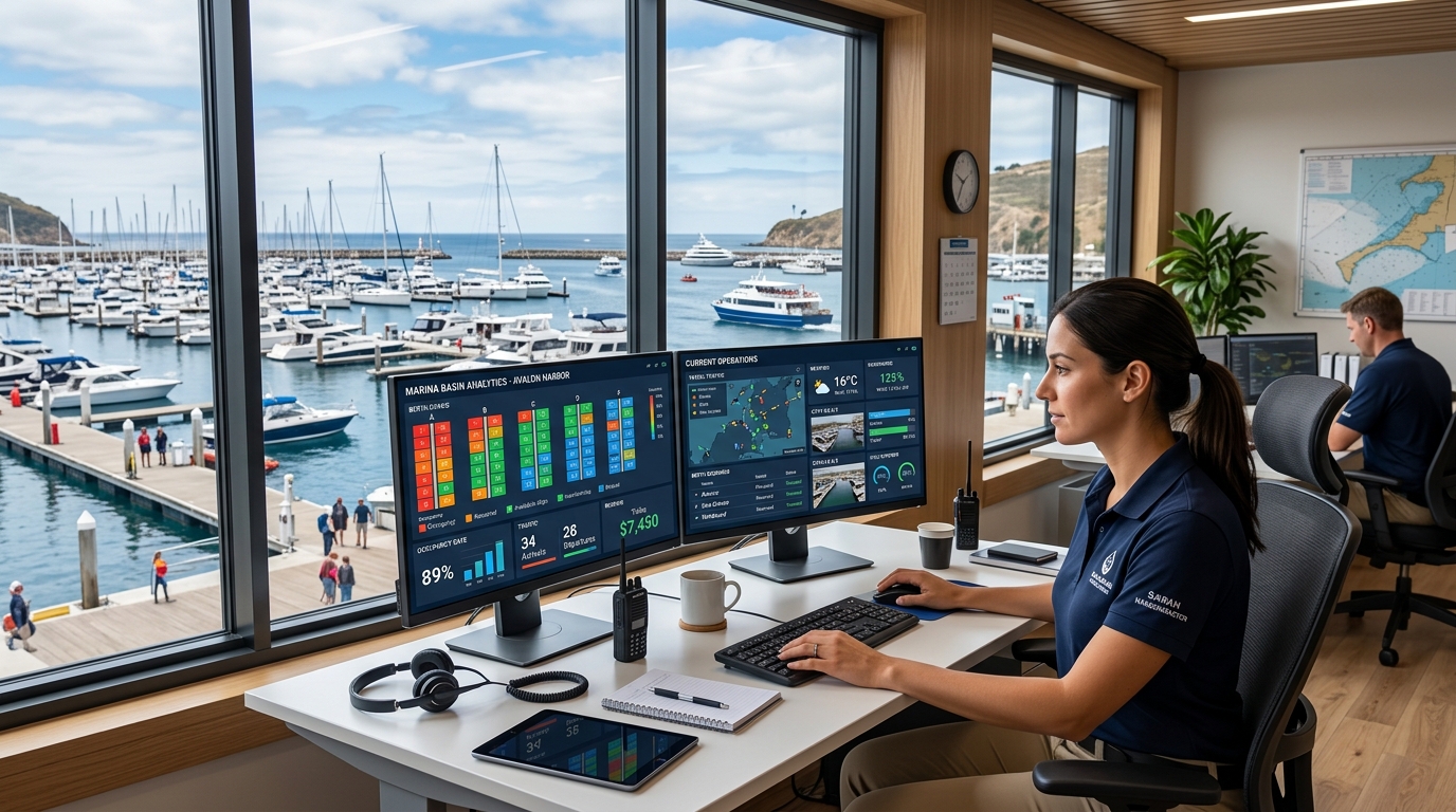 Optimising Waterfront Operations as an Automated Marina