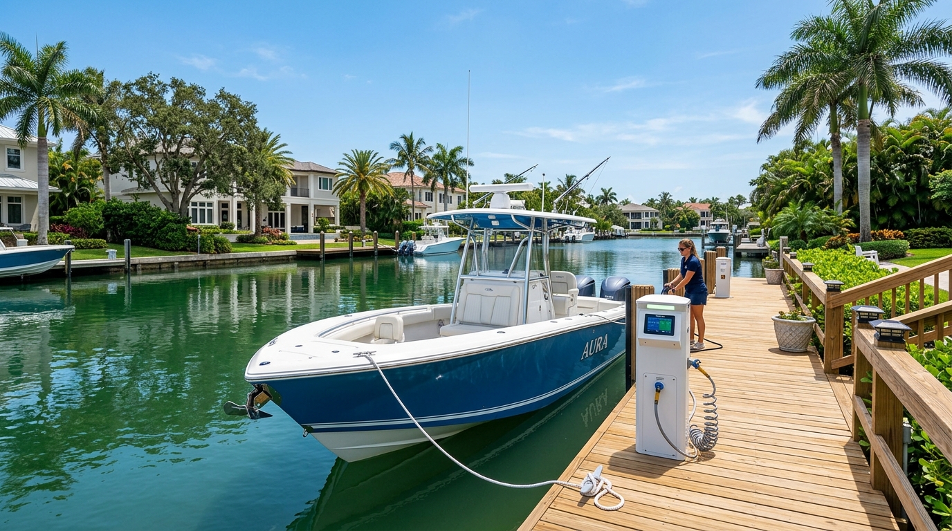 Optimising Waterfront Operations as an Automated Marina