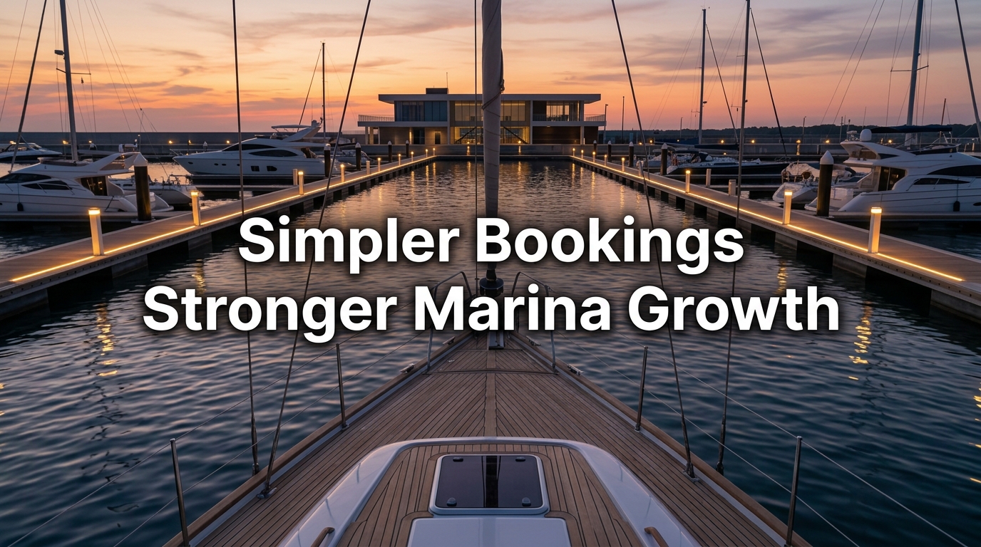 Streamlining Slip Reservations: How Modern Marina Booking Software Drives Growth