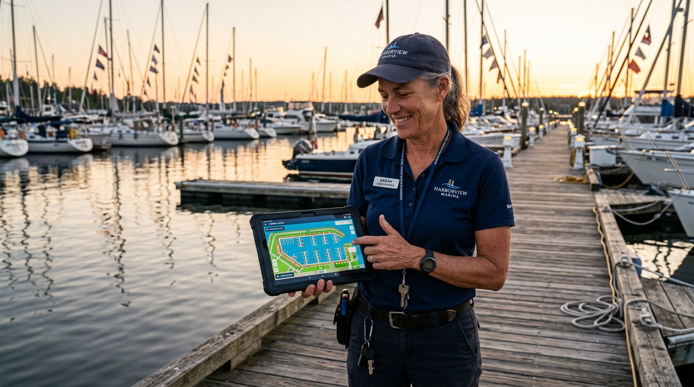 Managing Swing Moorings with Smart Marina Software