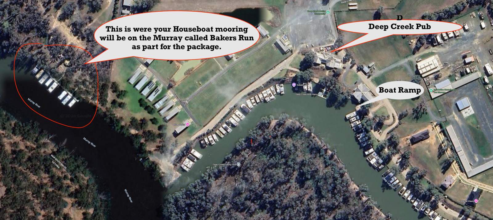 Deep Creek Marina Echuca Moama, 1771 Perricoota Road, Moama NSW, Australia