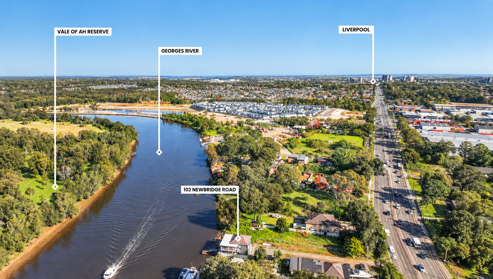 Georges River Mooring, Berthing, Parking, 102 Newbridge Rd, Chipping Norton NSW 2170, Australia
